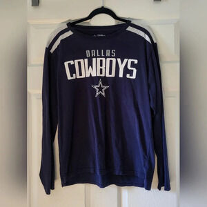 Dallas Cowboys Authentic - Mens Size M - Logo Long Sleeve T- shirt NFL